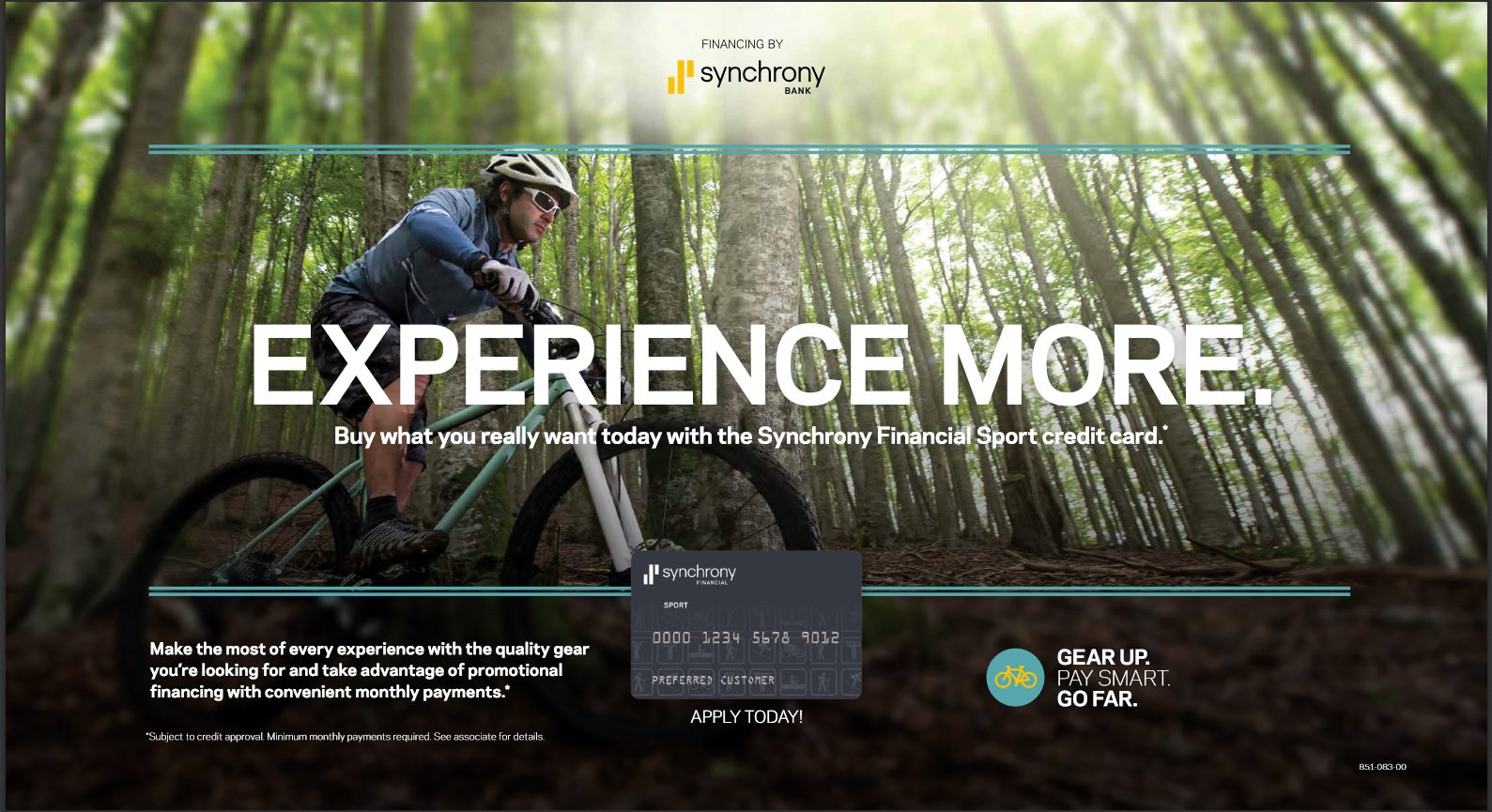 Synchrony bike financing new arrivals